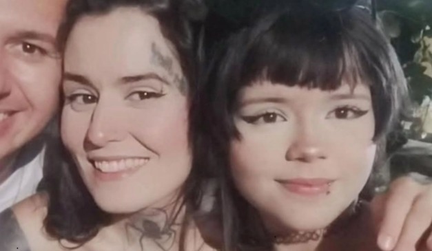 Mãe com Nicolly Pogere