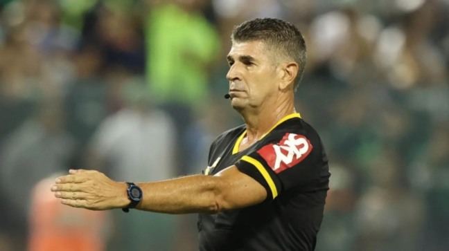 Árbitro Marcelo de Lima Henrique. (Foto: Cesar Greco/Palmeiras)