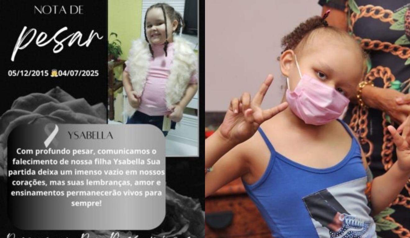 Ysabella Santos Cavalcante, menina que descobriu câncer no TikTok
