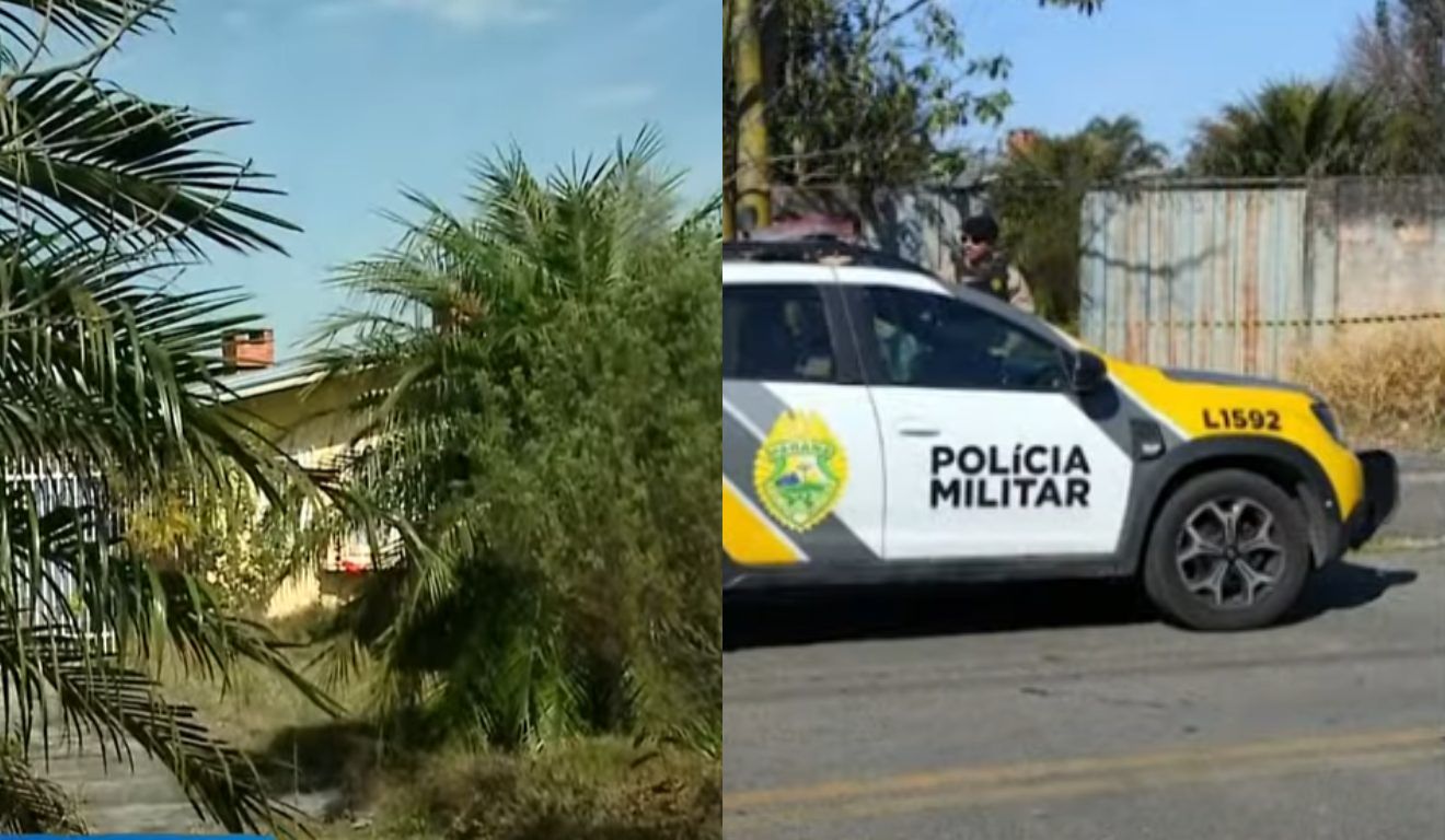 casa onde a mulher foi encontrada morta dentro de uma geladeira
