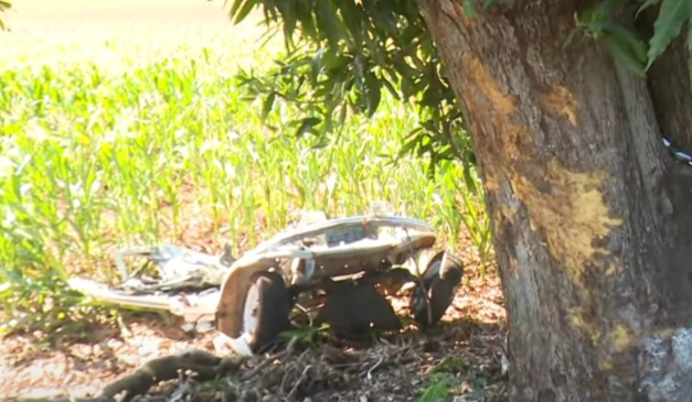 Pai e filho estavam indo para outro município