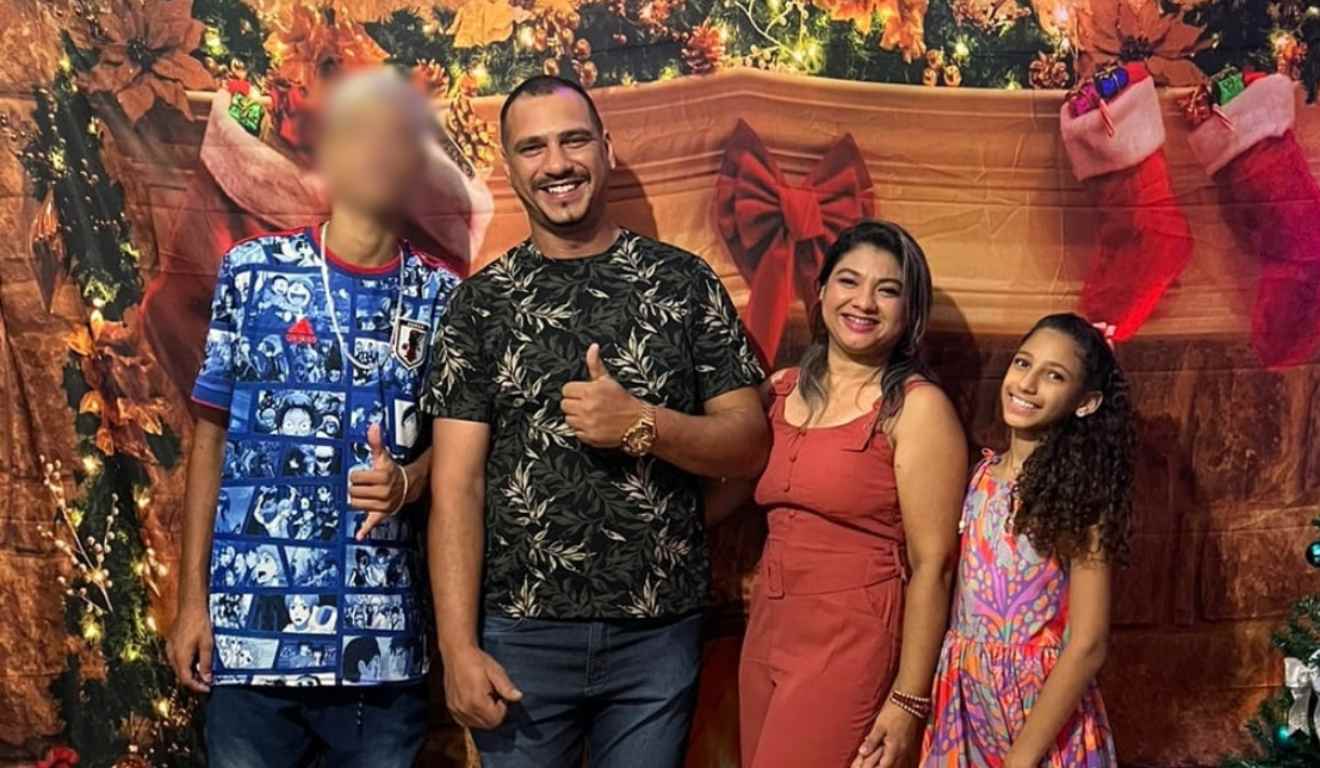 Família vítima de acidente na PR-323