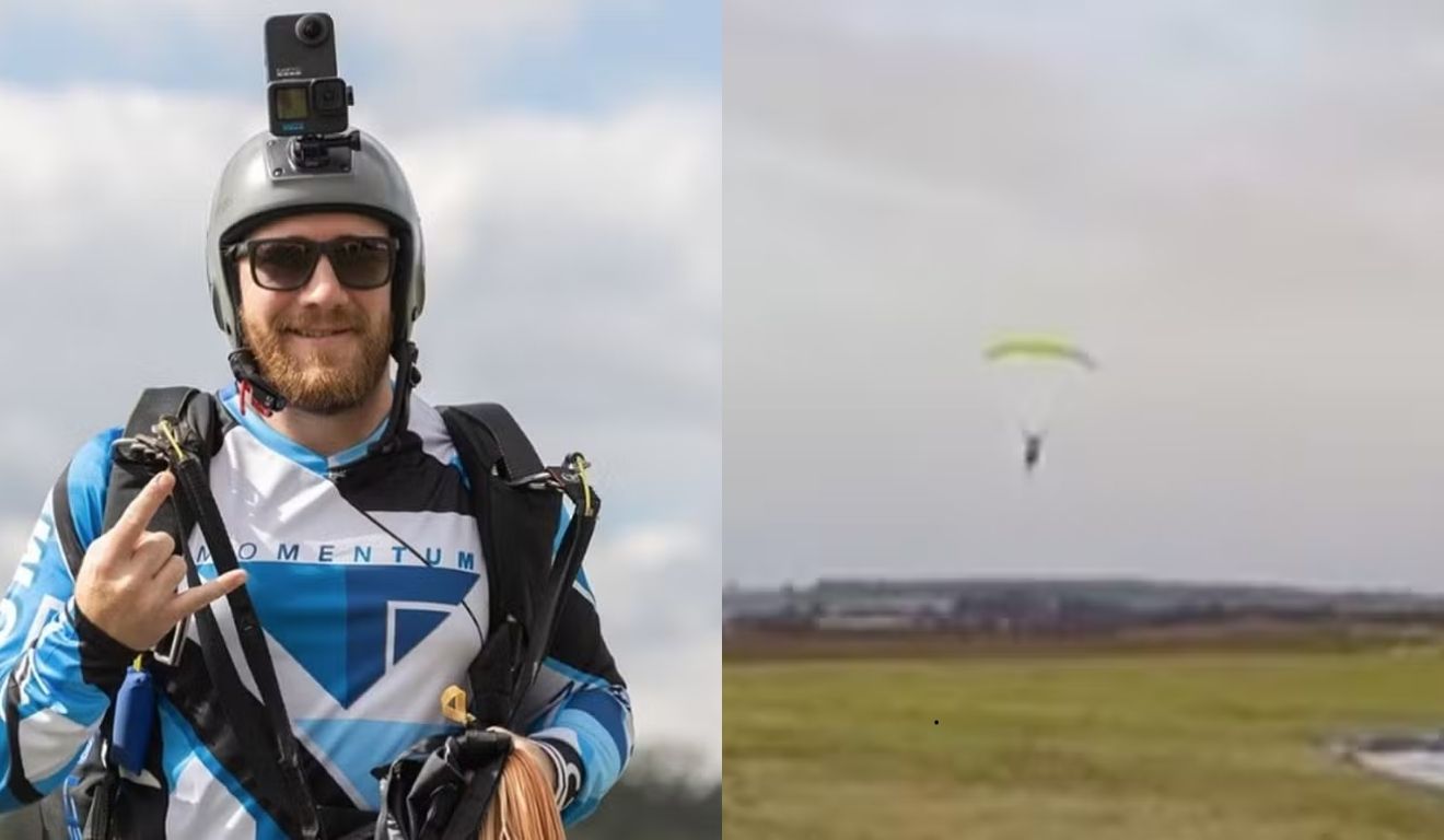 paraquedista que morreu durante salto