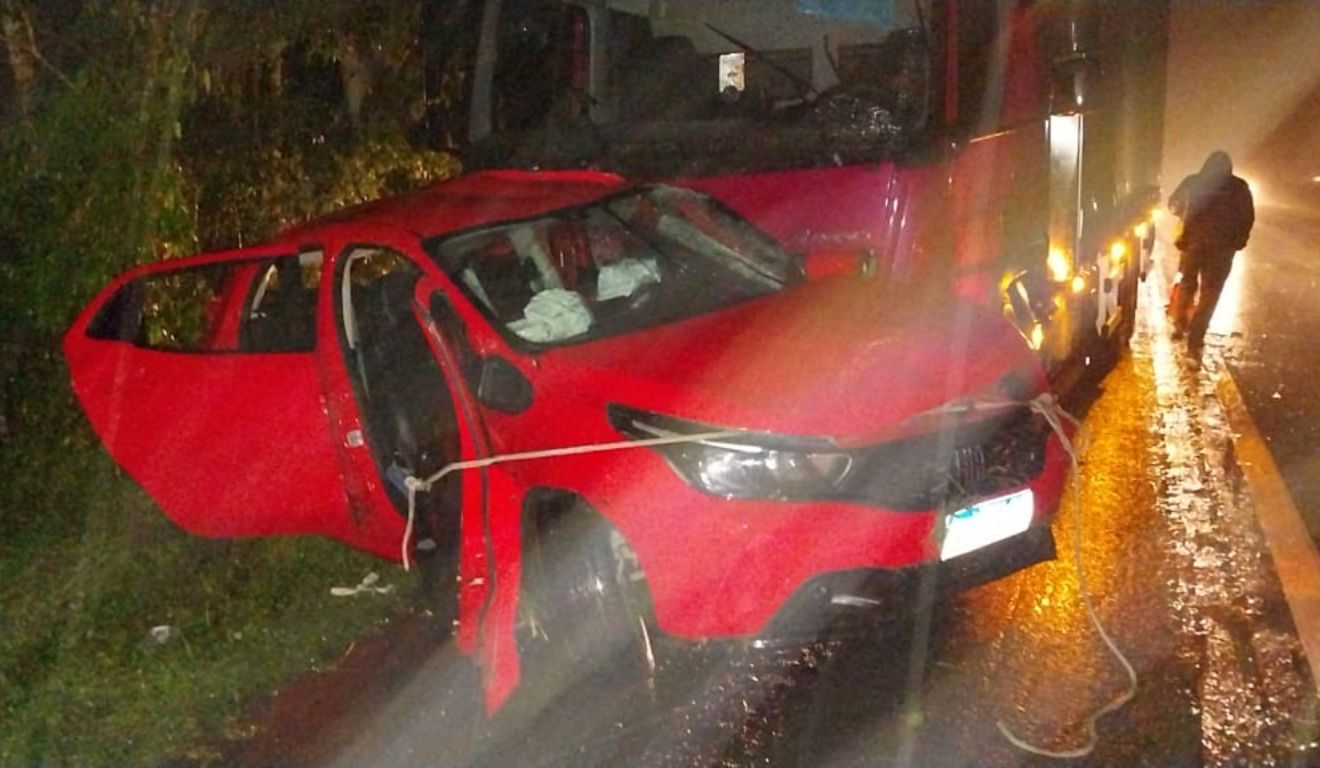 acidente onde passageira morreu na hora 