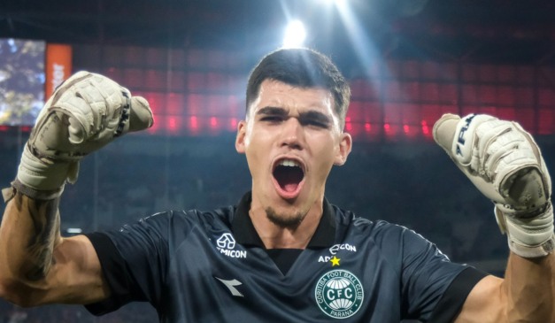 Pedro Morisco, goleiro do Coxa. (Foto: JP Pacheco/ Coritiba)