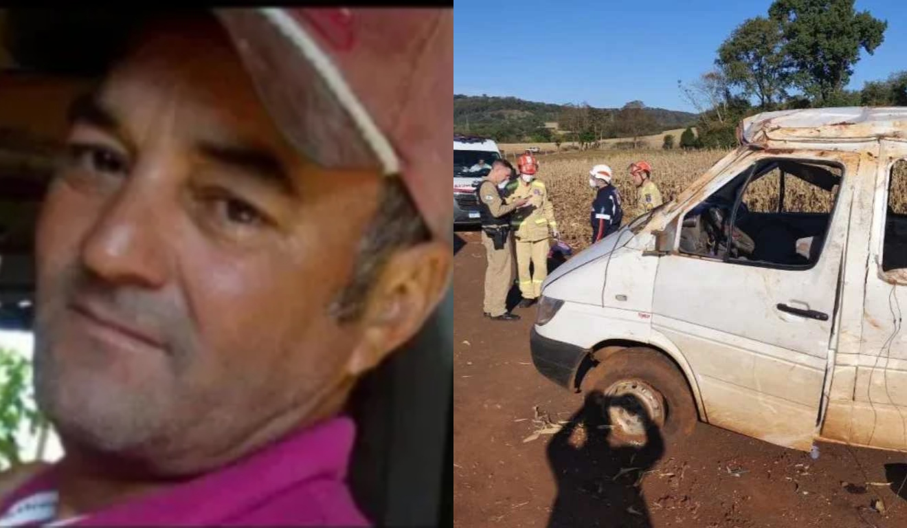 Trabalhador que morreu em acidente com van no Oeste do Paraná