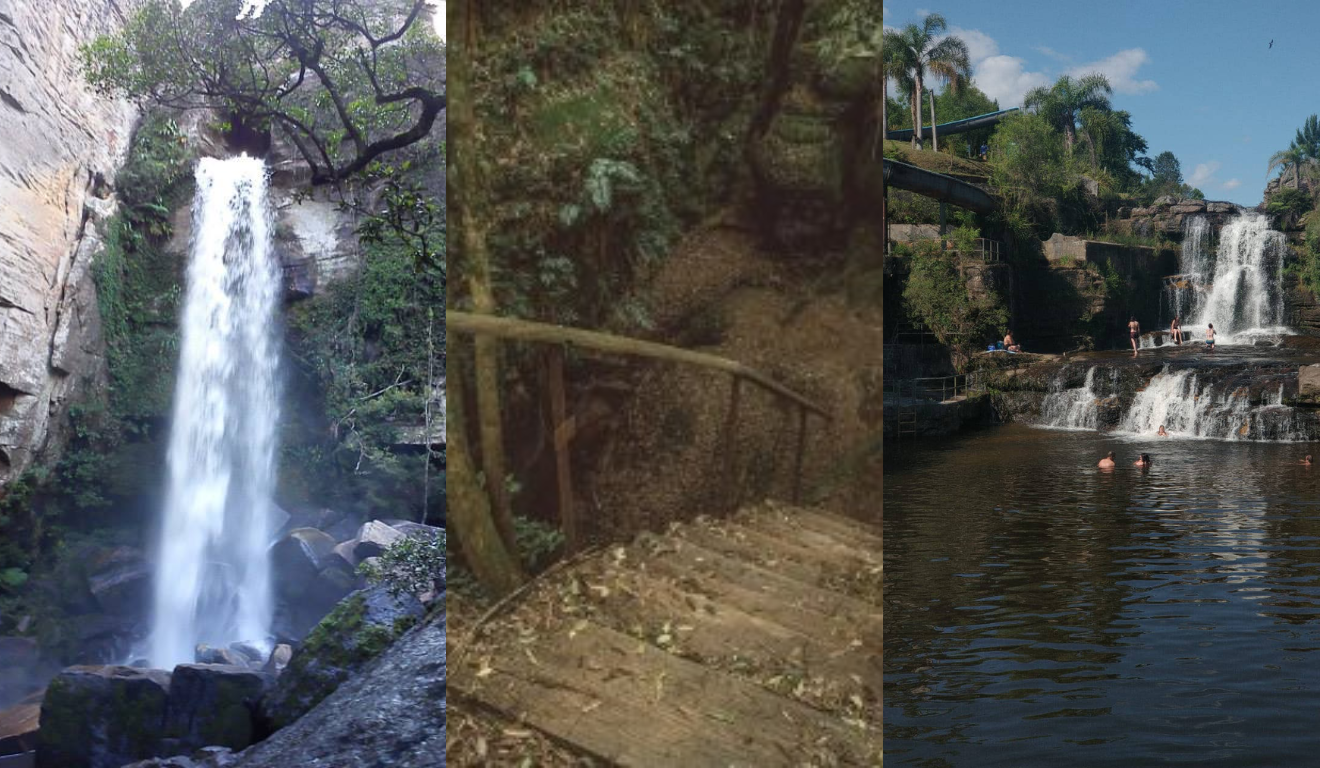 Imagem do Cânion do Rio São Jorge, Cachoeira Mariquinha e Recanto Botuquara)