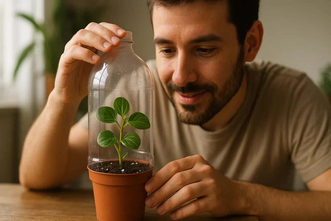 2 truques para peperômia enraizar rápido com estufa caseira