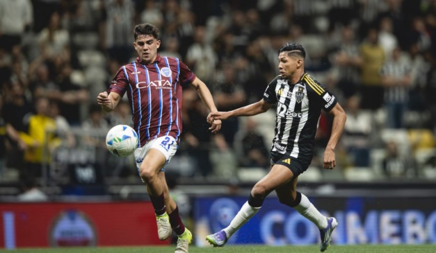 Atlético-MG levou vantagem no jogo de ida contra o Godoy Cruz (Foto: Pedro Souza/Atlético-MG)