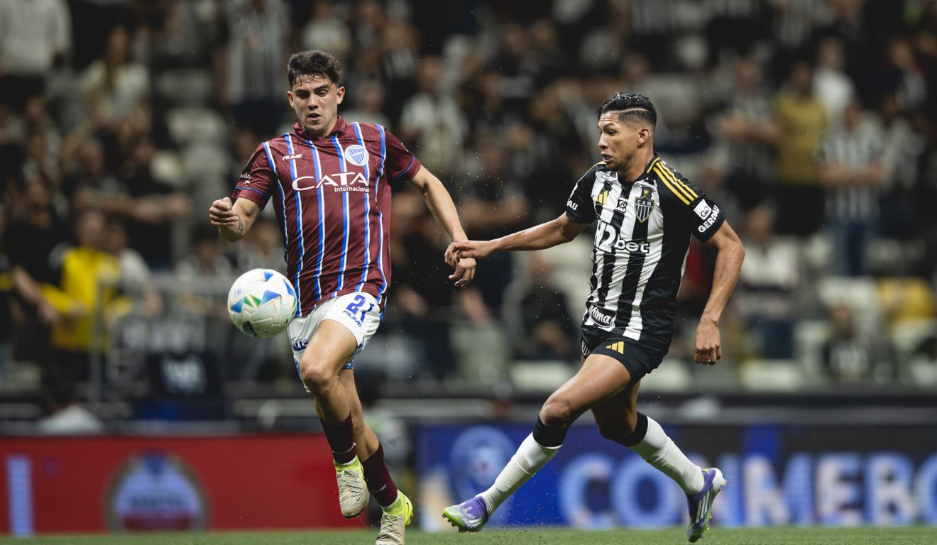 Atlético-MG levou vantagem no jogo de ida contra o Godoy Cruz (Foto: Pedro Souza/Atlético-MG)