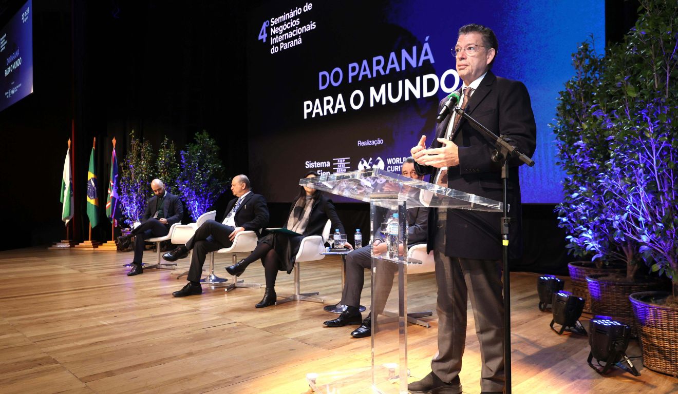 Seminário de Negócios Internacionais, na quarta edição, realizada em 2024.
