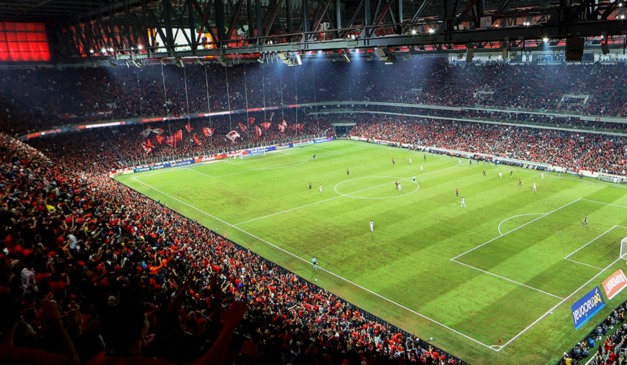 Torcida do Athletico na Arena da Baixada