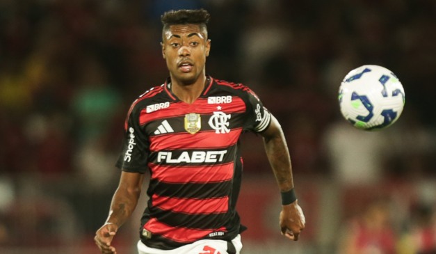 Bruno Henrique em ação pelo Flamengo