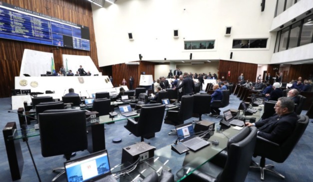 Plenário da Alep, que aprovou Código de Ética da Casa