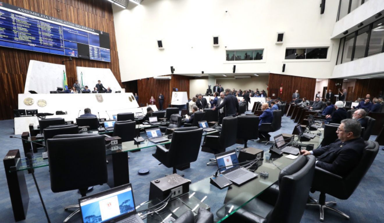 Plenário da Alep, que aprovou Código de Ética da Casa