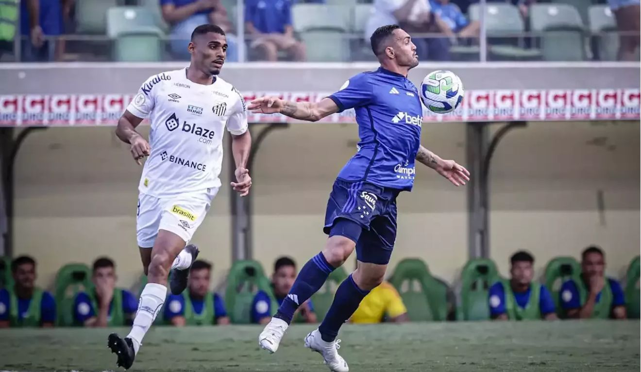 Cruzeiro recebe o Santos pensando na lidernaça do Brasileirão (Foto: Reprodução/Cruzeiro)