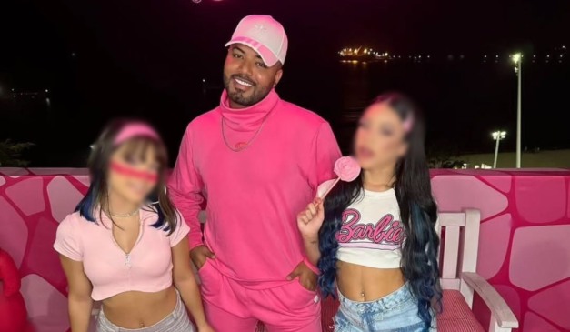 Hytalo Santos com "filhas".