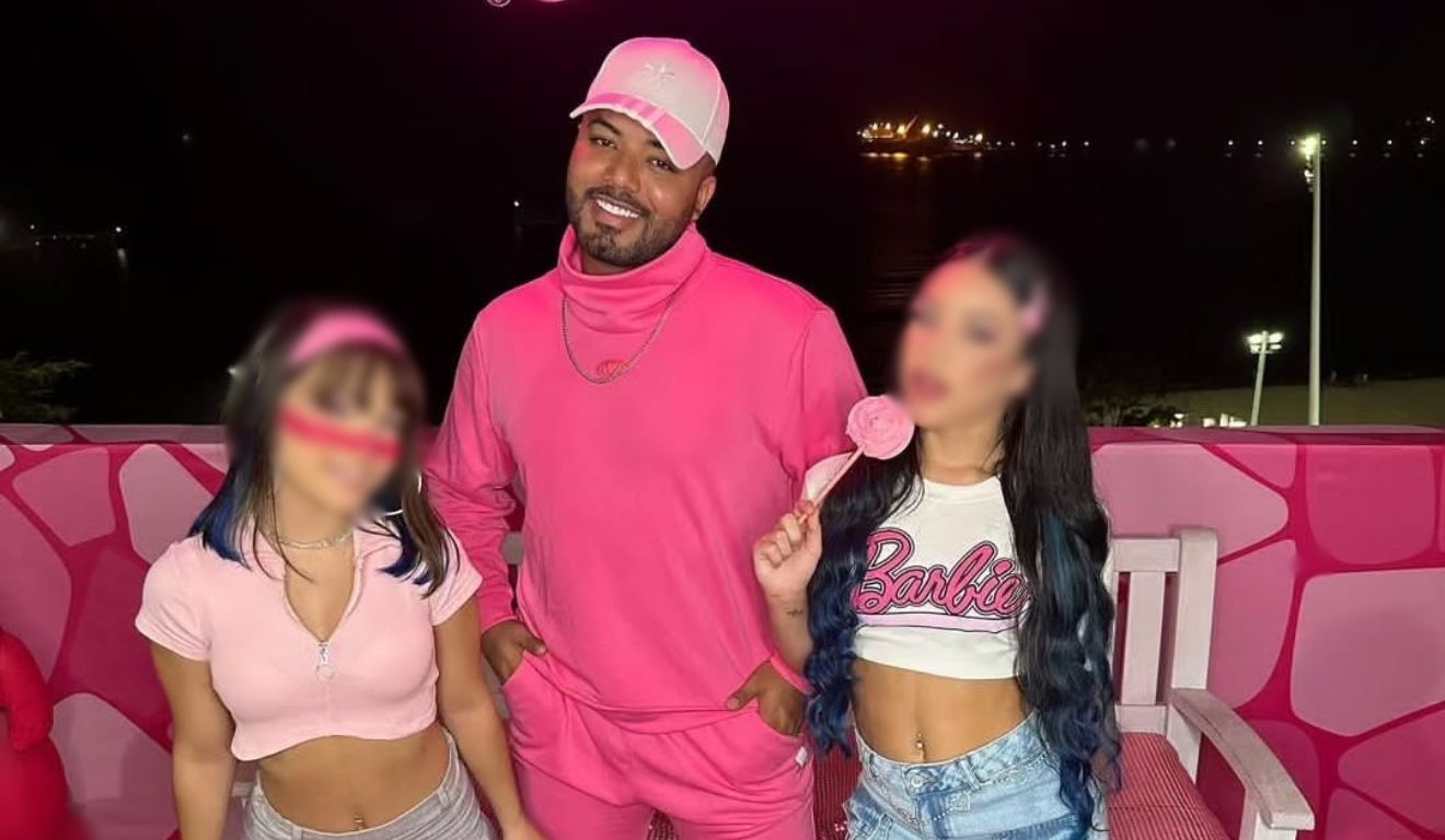 Hytalo Santos com "filhas".