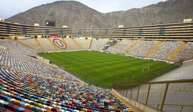 Estádio Monumental U, local da patrtida entre Universitário x Palmeiras (Foto: Divulgação/Conmebol)