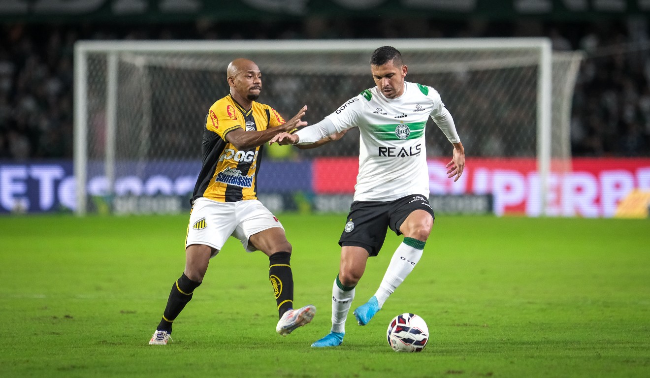 Lance de Coritiba x Novorizontino, pela Série B