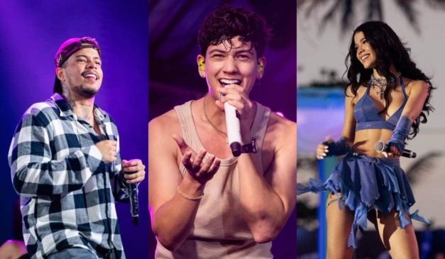 Colagem dos cantores.