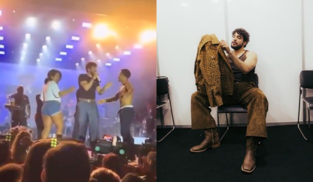 Nattanzinho em show.