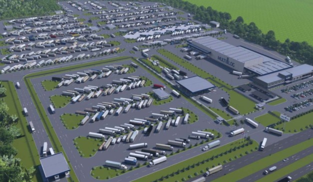 Porto seco da Multilog, localizado no Paraná