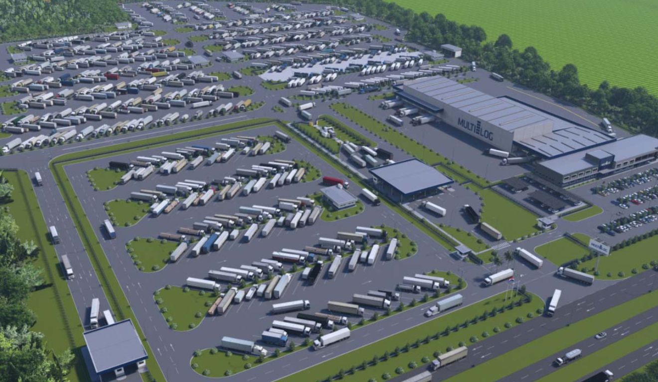 Porto seco da Multilog, localizado no Paraná