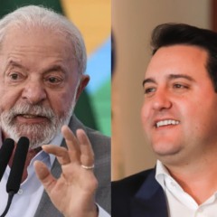 Lula e Ratinho Jr. Pesquisa apontou cen&aacute;rio favor&aacute;vel ao governador do Paran&aacute;