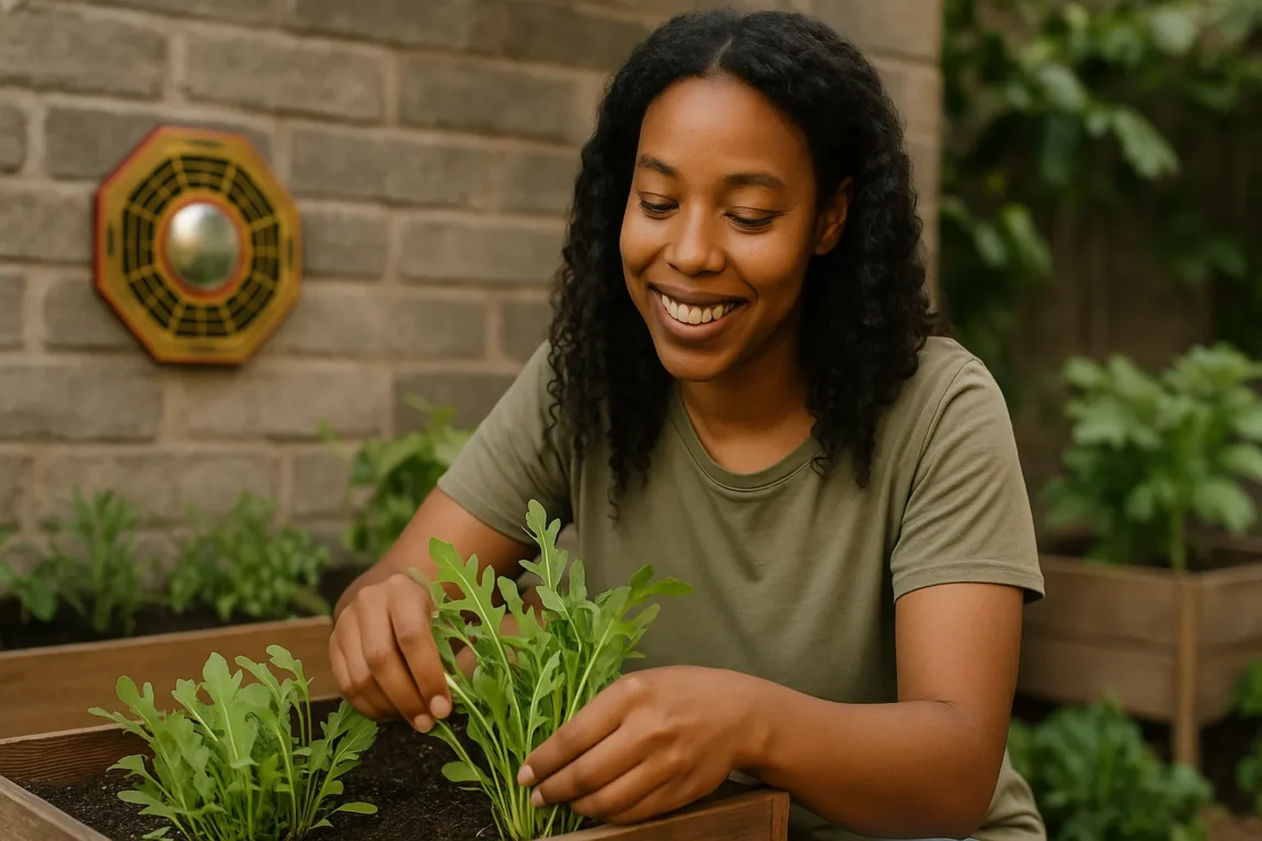 Rúcula na sua horta - o que o Feng Shui diz sobre sua energia de expansão