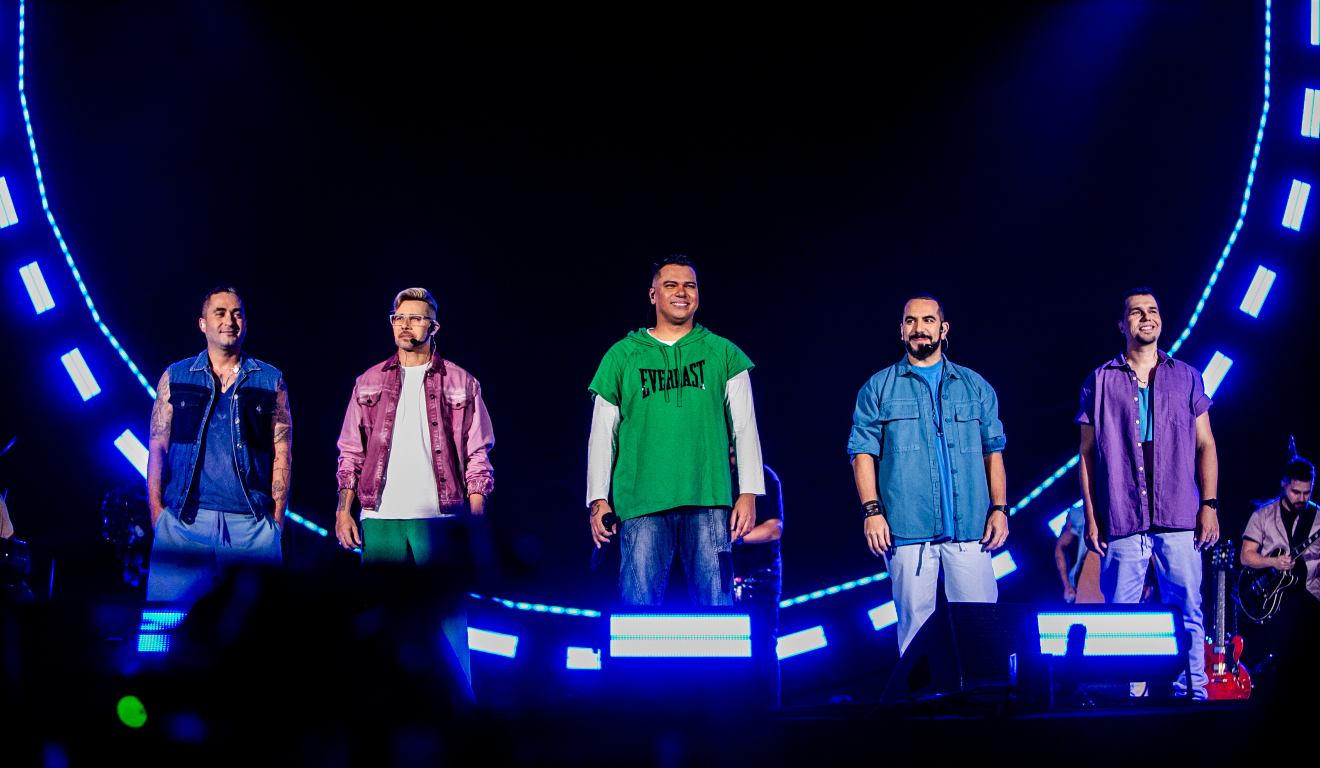 Sorriso Maroto se apresentando.