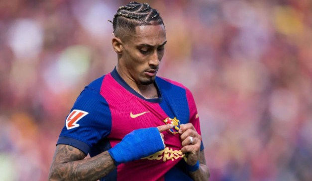 O brasileiro Rpahinha segue sendo um dos principais atacantes do Barcelona (Foto: Reprodução/Barcelona)