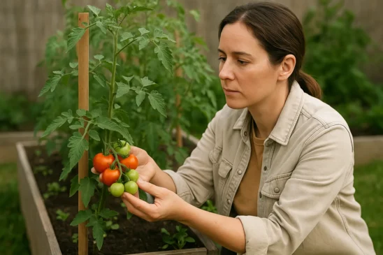 Tomateiro na sua mini horta: 6 erros comuns