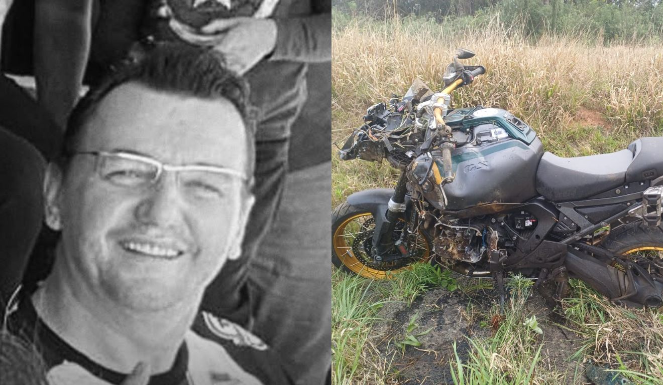 diretor do operário que morreu em acidente de moto na BR-153