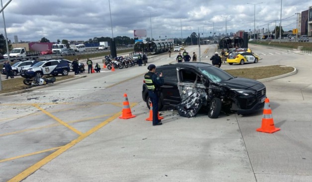 local do acidente onde o policial militar morreu