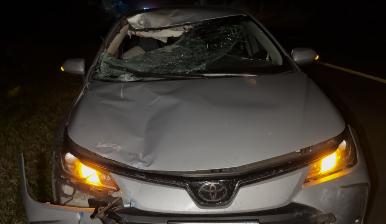 carro do prefeito envolvido no acidente