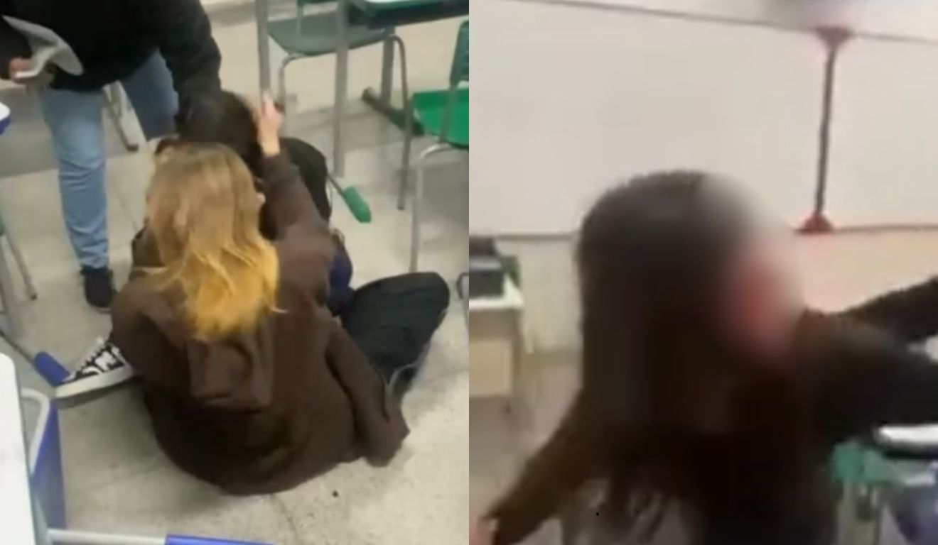 aluna é atacada com tesoura na cabeça na sala de aula