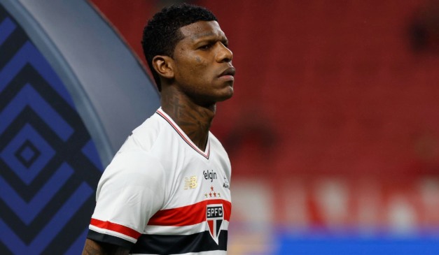 Arboleda, um dos estrangeiros do Tricolor. (Foto: Rubens Chiri/Saopaulofc.net)