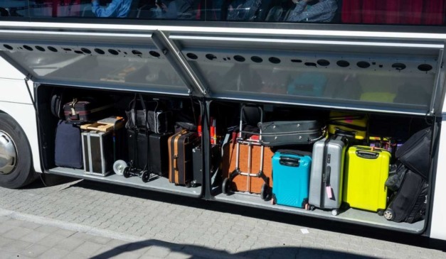 bagageiro de ônibus