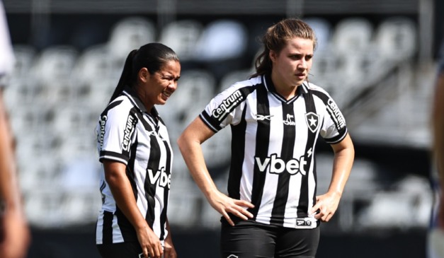 Jogadoras do time feminino do Botafogo