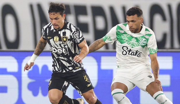 Glorioso venceu no primeiro turno por 2x0. (Foto: Vitor Silva/Botafogo.)