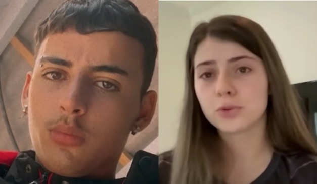 Caso Adrian: irmã chorando ao pedir Justiça por Adrian