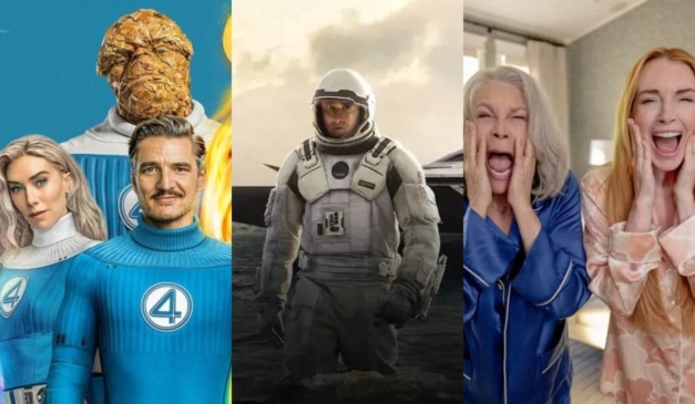 Colagens dos banners dos filmes.