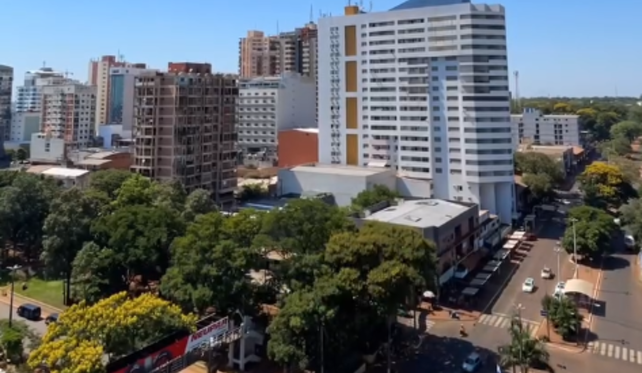 Ciudad del Este é a segunda maior cidade do Paraguai e receberá a edição deste ano da Expo Paraguay Brasil (Foto: Reprodução/Instagram/@municipalidad_cde)