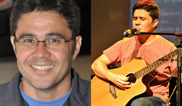 Montagem com duas fotos de Alexandre Azuma