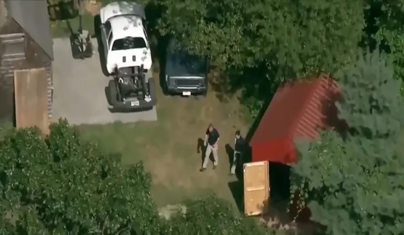 Terreno no qual o corpo foi encontrado.