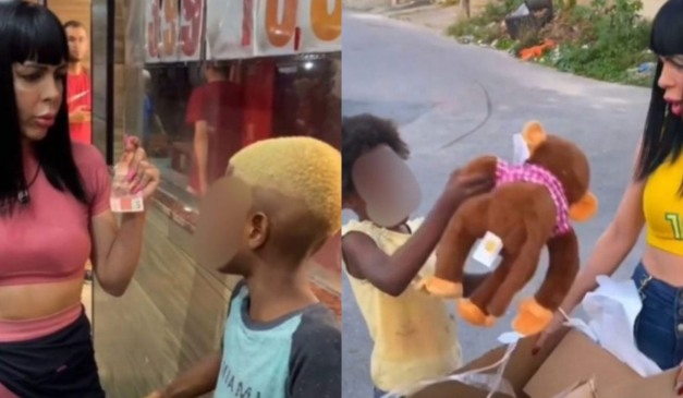 Colagem com takes dos vídeos.