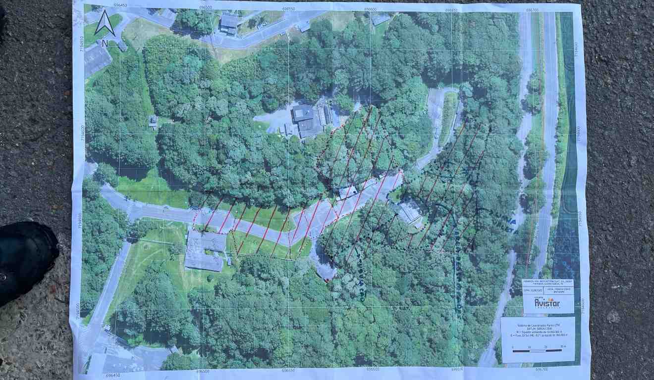 Plano de buscas Enaex.