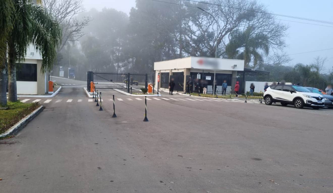 Explosão em fábrica na grande Curitiba