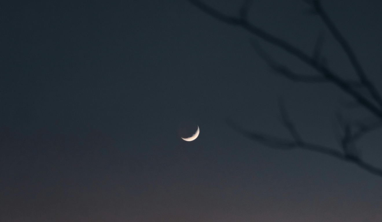 Imagem ilustrativa da lua nova.